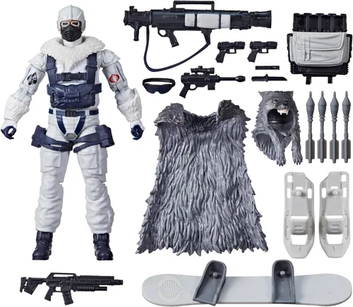 G.I. Joe Serie Classified Snow Serpent, figuras de acción coleccionables de G.I. Joe de lujo, 93, figuras de acción de 6 pulgadas para niños y