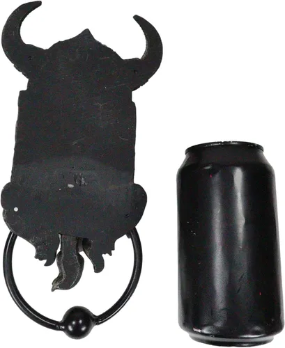 Miniatura 5 de Ebros Gift Gobernante nórdico vikingo de Asgard Warrior Raven God Odin The Alfather - Alabador decorativo para puerta con resina hecha a mano