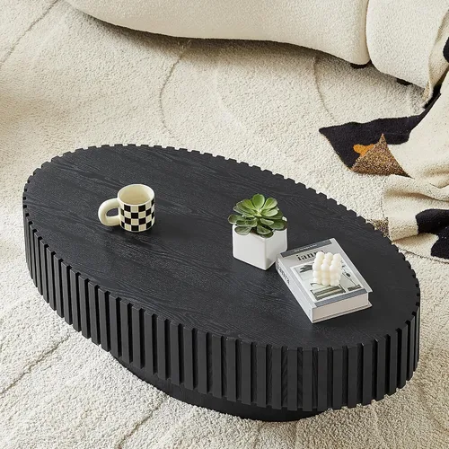 Miniatura 23 de 31.52" Square Lift Top Coffee Table with Storage, Natural Rattan & Hemp Rope, Adjustable Function, Vintage Farmhouse Center Table for Living Room