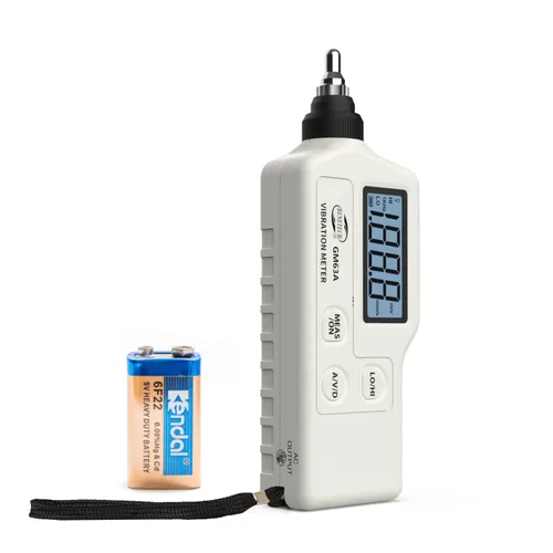 Medidor de vibración mecánico digital del PDA GM63A, aceleración de la medición, velocidad, desplazamiento