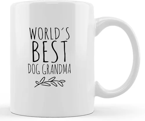 Dotain Taza de café para abuela, regalos para abuela, regalos de cumpleaños, cerámica de 11 onzas, la mejor del mundo