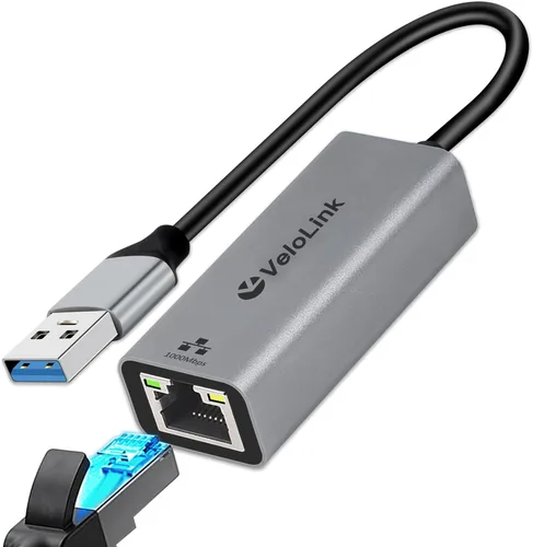 Miniatura 8 de Adaptador Ethernet a USB, 1 Gbps USB a RJ45 Gigabit LAN, USB 3.0 Ethernet compatible con 10/100/1000 Mbps. Compatible con portátiles, PC, Mac
