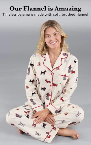 Miniatura 4 de PajamaGram Winter Pajamas For Women - Flannel Pajamas Women