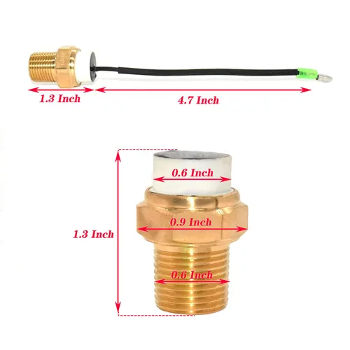 Miniatura 6 de Sensor de temperatura térmica de luz caliente 3085352 Complatiple con Polaris Sportsman Magnum Scrambler Predator 400 425 500 Interruptor de sensor