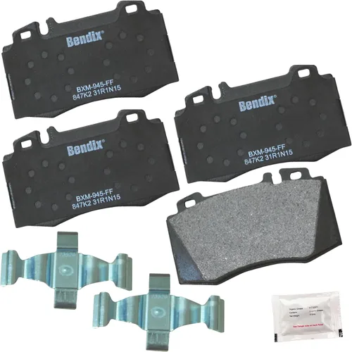 Miniatura 42 de Pastillas de freno delanteras cerámicas Bendix Priority1 CFC2302 para Hyundai Elantra 2021, Sonata 2022-2020, Kia K5 2023-2021