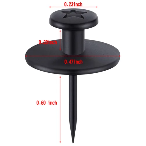 Miniatura 4 de Ganchos de pared para colgar fotos, ganchos de pared de doble cabeza para colgar fotos, clavos, ganchos pequeños para colgar fotos, decoración