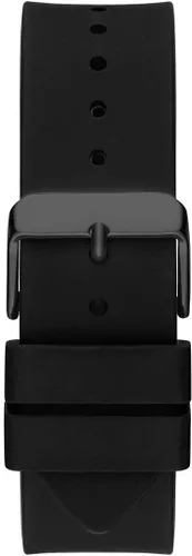 Miniatura 5 de GUESS Correa de silicona texturizada con perno de 1.850 in W1302G2 NegroNegroNegro Talla única, Negro -, W1302G2