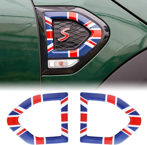Adhesivo decorativo para guardabarros de luz lateral de señal de giro para Mini Cooper 3ª generación F60 Countryman 2017 en adelante, accesorios