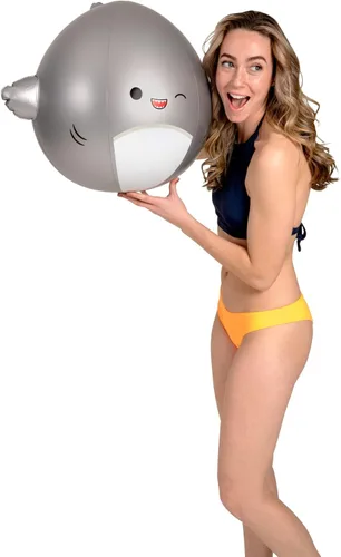 Miniatura 2 de BigMouth x Squishmallows - Pelota de playa grande original, juguetes inflables de agua, decoración de fiesta de piscina temática de Squishmallow
