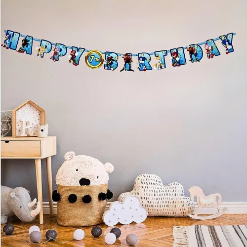 Miniatura 3 de Cartel de Sonic Jumbo Add An Age – 10.5 x 10 pulgadas – Cartel personalizable multicolor vibrante – Perfecto para eventos temáticos y celebraciones