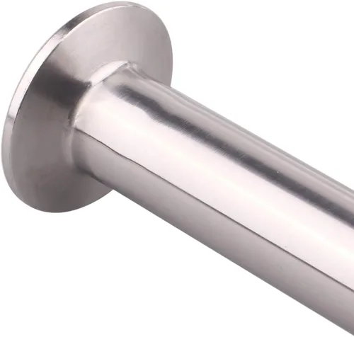 Miniatura 4 de DERNORD Bobina sanitaria Tri Clamp Tubo Acero Inoxidable 304 con 1,5 Pulgadas Tri Abrazadera Tubo de 1 pulgada OD