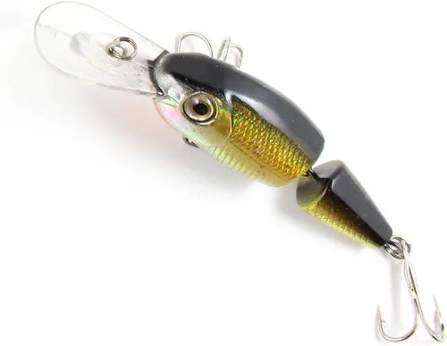 Miniatura 2 de Señuelos de Pesca peché Leurres agua dulce agua salada Crankbait duro manivela cebos Tackle Ganchos fyo00 75 mm. 6 G Minnow