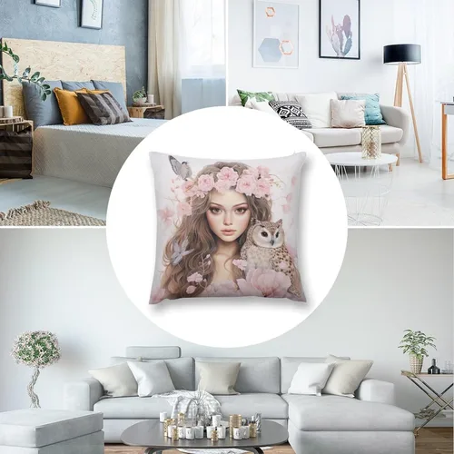 Miniatura 5 de Cojines Decorativos para Sala - Fundas de almohada de terciopelo para sofá, sala de estar, dormitorio, interior, decoración del hogar, 26 x 26