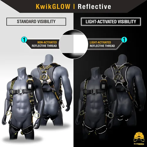 Miniatura 5 de KwikSafety - Fall Protection Safety Harness - Construction & Roofing Fall Arrest Safety Harnesses - ANSI OSHA Compliant