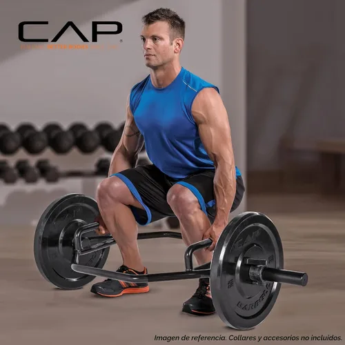 Miniatura 5 de CAP Barbell - Barra olímpica de trampa Varias opciones de agarre