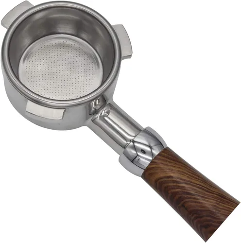 Miniatura 4 de Cesta de filtro de acero inoxidable de 2.126 in, dos tazas de pared individual, accesorios de filtro sin presión compatibles con Breville 2.126 in