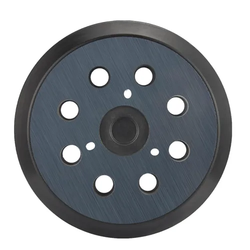 Miniatura 13 de Paquete de 2 almohadillas de lijadora de repuesto de 5 pulgadas y 8 agujeros compatibles con lijadora orbital Makita BO5010 BO5030K BO5031K BO5041K