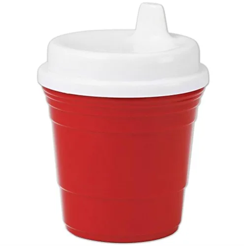 Miniatura 7 de Red Cup Living Vaso entrenador para bebé, 8 onzas, sin BPA, a prueba de derrames, no tóxico, apto para lavavajillas, tapa a prueba de fugas, fácil