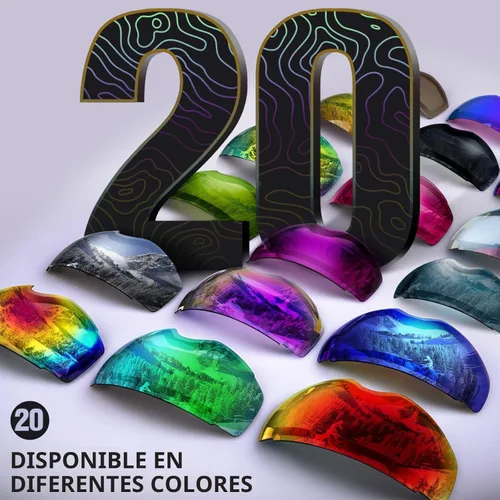 Miniatura 5 de OutdoorMaster Gafas de esquí PRO – sin marco, lente intercambiable, 100% protección UV400, gafas de nieve para hombres y mujeres