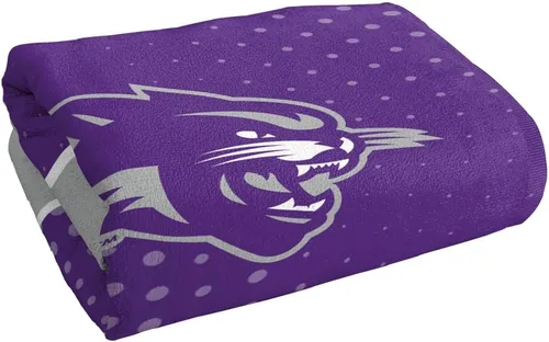 Miniatura 3 de LOGOVISION Manta Abilene Christian University, 30x60 Logo Dots CottonFront/PolyBackBeachTowel