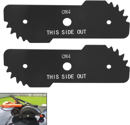 Cuchilla de bordeadora 243801-02, compatible con Black & Decker 243801-00 LE750 y EH1000 repuesto de bordeadora, también se adapta a cortadoras de