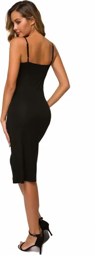 Miniatura 4 de Vestido largo con tirantes delgados para mujer