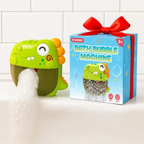 Miniatura 9 de Máquina de burbujas de baño, máquina de burbujas para bañera, juguetes de baño, máquina de burbujas para bañera, fabricante de burbujas con luces