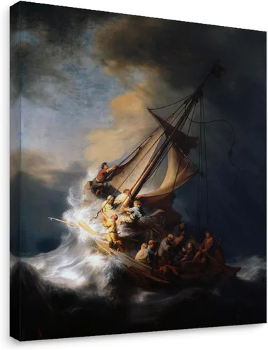 Miniatura 18 de Niwo ART - Montañas y mar, serie de pinturas más famosas del mundo, lienzo de pared para decoración del hogar, envoltura de galería, estirado