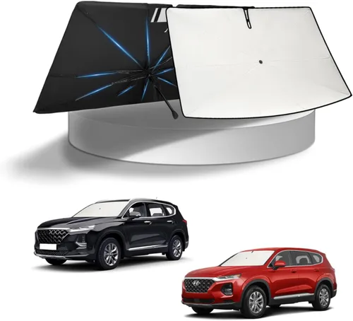 Miniatura 137 de KUST Parasol para parabrisas para Hyundai Tucson 2016-2021 (no para Tucson 2022), accesorios protectores solares de ventana, protector solar