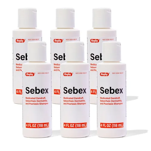 Miniatura 9 de Rugby Sebex - Champú medicado para la caspa para mujeres y hombres, 2% de azufre y 2% de ácido salicílico, champú anticaspa, ayuda con los síntomas