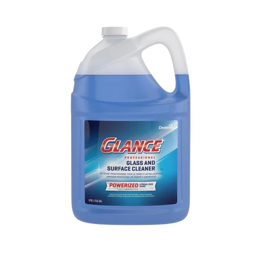 Diversey Glance Powerized Limpiador de vidrio y superficies, líquido, 1 galón, 2/cartón