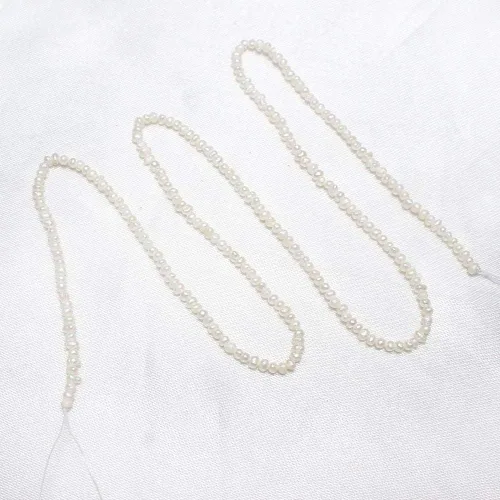 Miniatura 9 de Cuentas de perlas cultivadas de agua dulce Wish Perlas naturales Perlas de arroz sueltas Botón de cuentas sueltas para hacer pulseras, collares