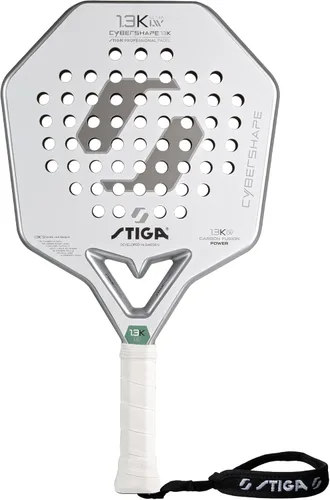 STIGA Pala de pádel 1.3K LW Cybershape, Pala ligera para Jugadores Intermedios y Junior para Pádel de ritmo rápido, Aprobado por la competencia