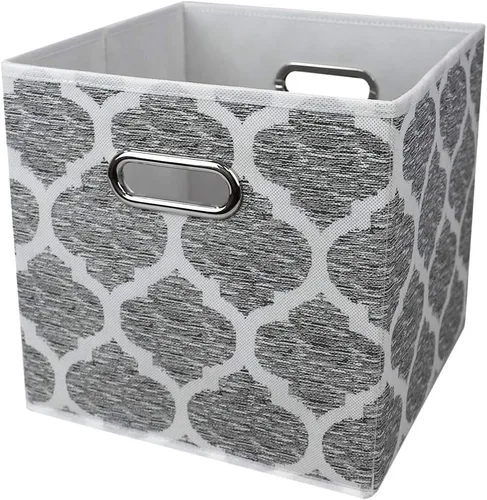 Miniatura 9 de Home Basics Almacenamiento de armario no tejido Arabesque (2, 6 estantes colgantes organizador de armario)