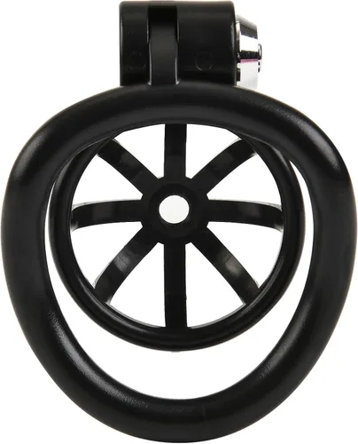 Miniatura 5 de Dispositivo de Castidad Masculino - Jaula Ajustable de ABS con Anillos de Seguridad para Pene, Dispositivo de Castidad Masculino Ligero para BDSM