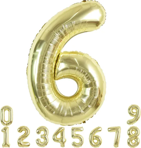 Miniatura 97 de TONIFUL 40 Inch Pastel Blue Number 8 Foil Balloons Large Mylar Foil Digital 8 Balloons for 8th Birthday, Gender Neutral Party, Baby Shower, Oro rosa