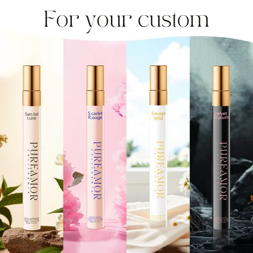 Miniatura 6 de Perfumes de Feromonas PureAmor para Mujeres, Perfume de Ámbar Azafrán, Eau De Parfum de Larga Duración, Perfume de Fragancia Avanzada para Mujeres