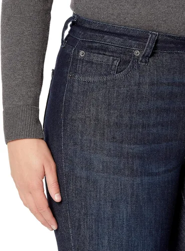 Miniatura 4 de Tienda Essentials Jeans ajustados con curvas de tiro medio estándar para mujer