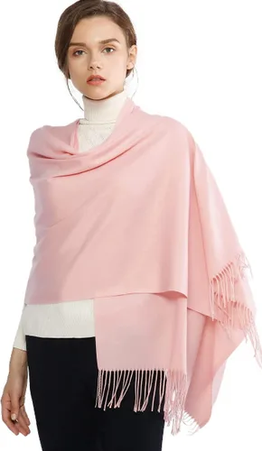 RIIQIICHY - Bufanda y chal tipo pashmina para mujer, accesorio para vestido de noche, dama de honor, boda, novia, bufandas largas, grandes y cálidas
