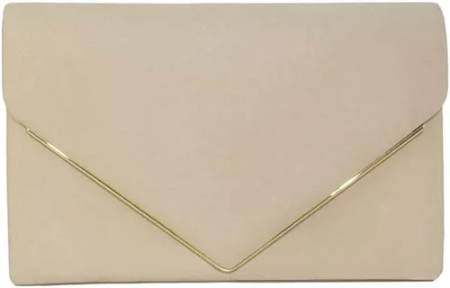 Bolsas de noche para mujer, bolso de mano pequeño, lindo y clásico, cruzado, para fiesta de boda formal, con cadena desmontable