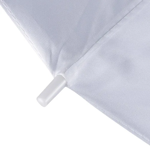 Miniatura 7 de Neewer® Profesional - Sombrilla reflectora translúcida blanca de 84 cm, para luz flash de estudio fotográfico