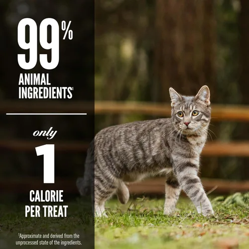 Miniatura 4 de ORIJEN Golosinas para gatos liofilizadas sin granos de alta proteína con ingredientes animales crudos originales, bolsa de 1.25 oz
