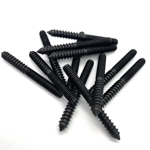 Miniatura 7 de Paquete de 12 unidades de pernos de gancho de 5/16-18 x 3 pulgadas negros