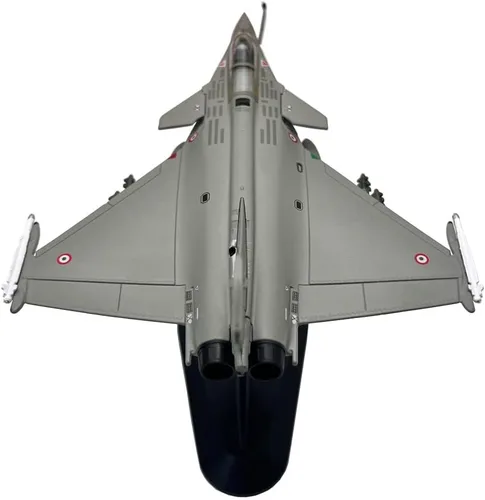 Miniatura 3 de 1:100 France Rafale C Libia War Fighter Jet Avión de metal militar fundido a troquel modelo para colección o regalo (Rafale)