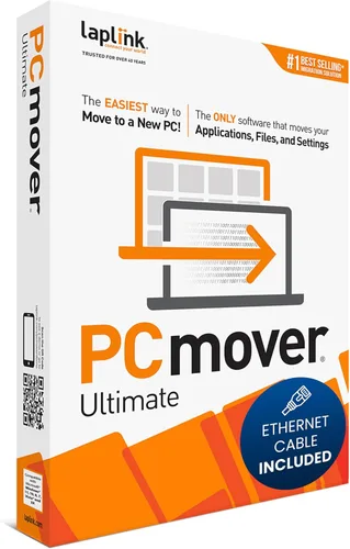 Laplink PCmover Ultimate 11 - Migration of your Applications, Files and Settings from an Old PC to a New PC - Data Transfer Software - With Optional
