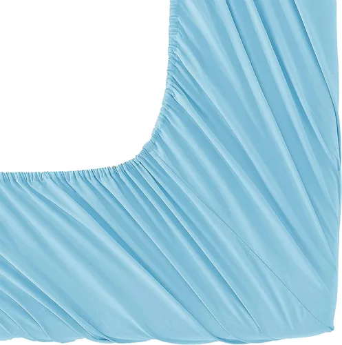 Miniatura 3 de Elegant Comfort Lujosa sábana bajera de 1500 hilos de calidad egipcia resistente a las arrugas, 1 pieza, elástico en todo el contorno, bolsillo