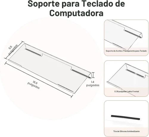 Miniatura 3 de MOSISO Soporte para Teclado de Computadora y Reposamuñecas para Teclado y Conjunto de Alfombrilla de Ratón, Conjunto de Reposamuñecas de Masaje