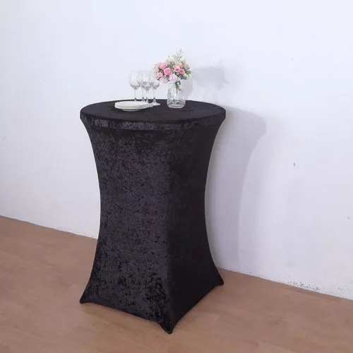 Miniatura 14 de Efavormart - Funda para mesa de cóctel, color beige