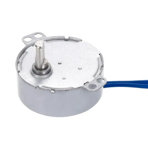 Miniatura 5 de MECCANIXITY Motor síncrono AC100-127V 2.5-3RPM 50-60Hz CW 4W D eje motor eléctrico para horno de microondas, ventilador