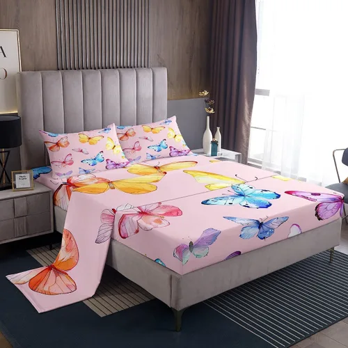 Miniatura 24 de Erosebridal Juego de ropa de cama con estampado de llama para niños y adolescentes, diseño de lobo para decoración de habitación de jugadores, juego
